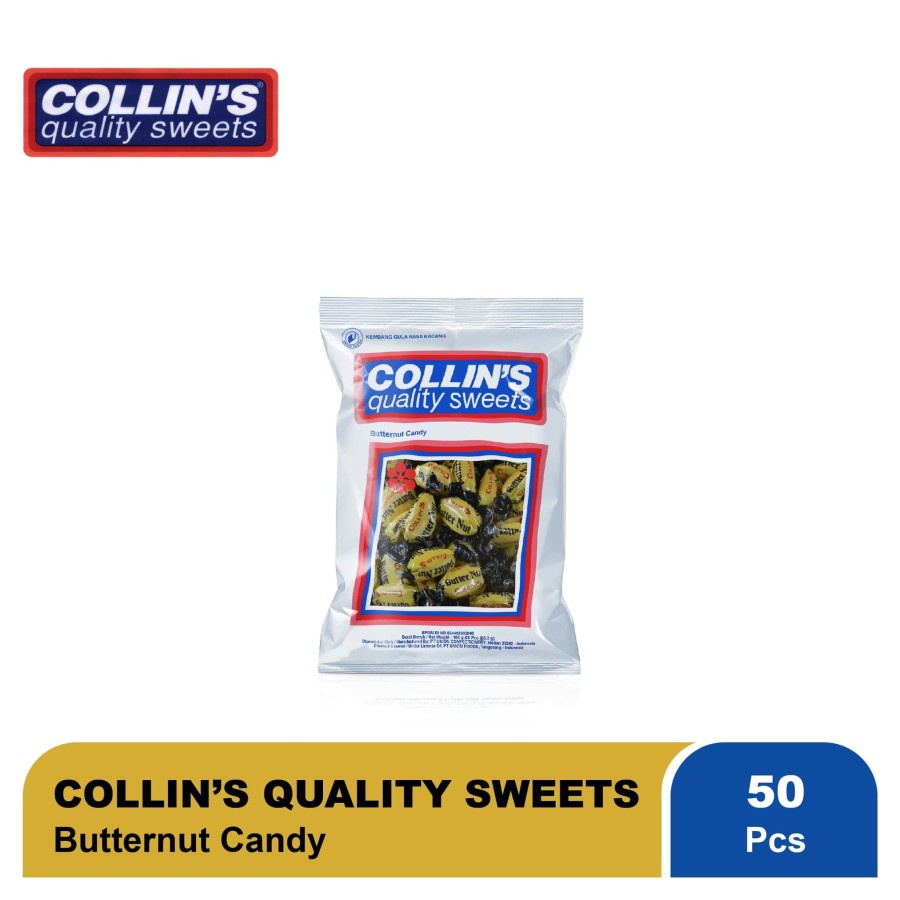 

Permen Collins Butternut 160 gram