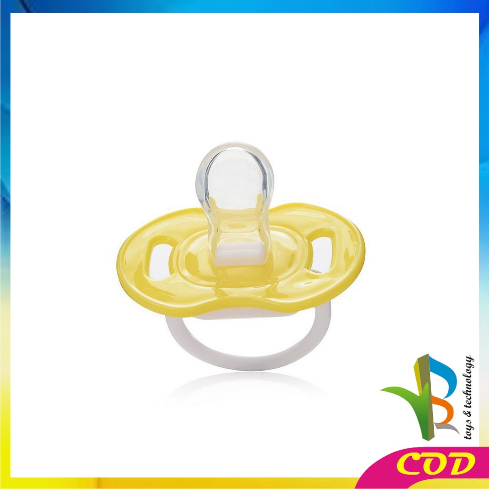 RB-C46 Empeng Bayi | Dot Bayi Bulat / Datar | Baby Pacifier / Soother | Kompeng Bayi Food Grade