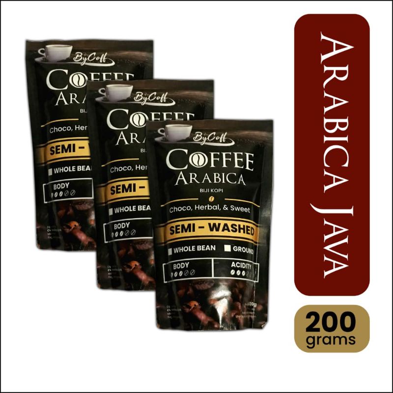 

kopi bubuk Arabica 200gr murah bersertifikat izin Depkes