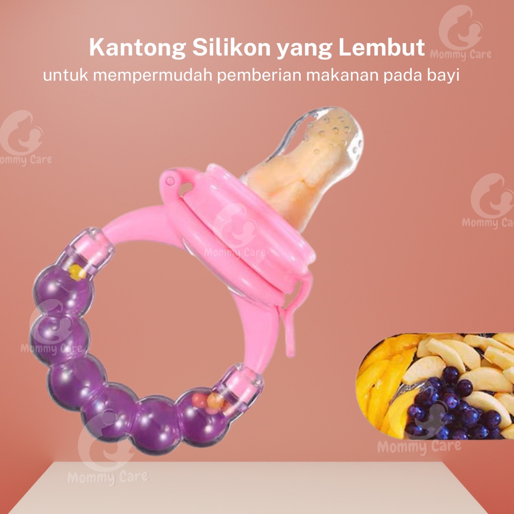 MOMMYCARE EMPENG DOT BUAH ANAK BAYI BABY FRUIT FEEDER RATTLE TEETHER KOMPENG PACIFIER GIGITAN BAYI