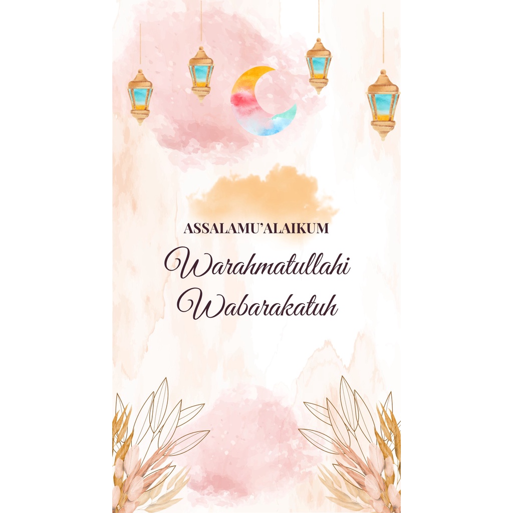 Video Animasi Ucapan Selamat Idul Fitri 1445 H (Kartu Lebaran Digital) - Design #10