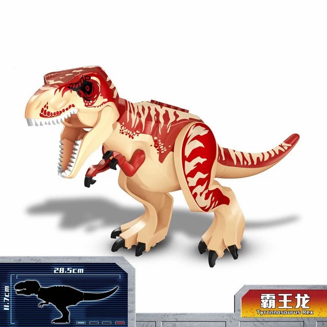 Lego Dino Trex Carnotaurus Dinosaurus Indoraptor Kai igure Indominus Spinosaurus Trex Ironman Wanda 