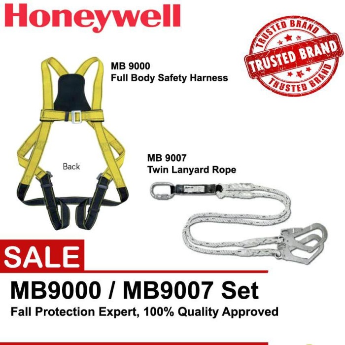 Honeywell Miller Full Body Safety Harness Belt (Mb9000&Mb9007)