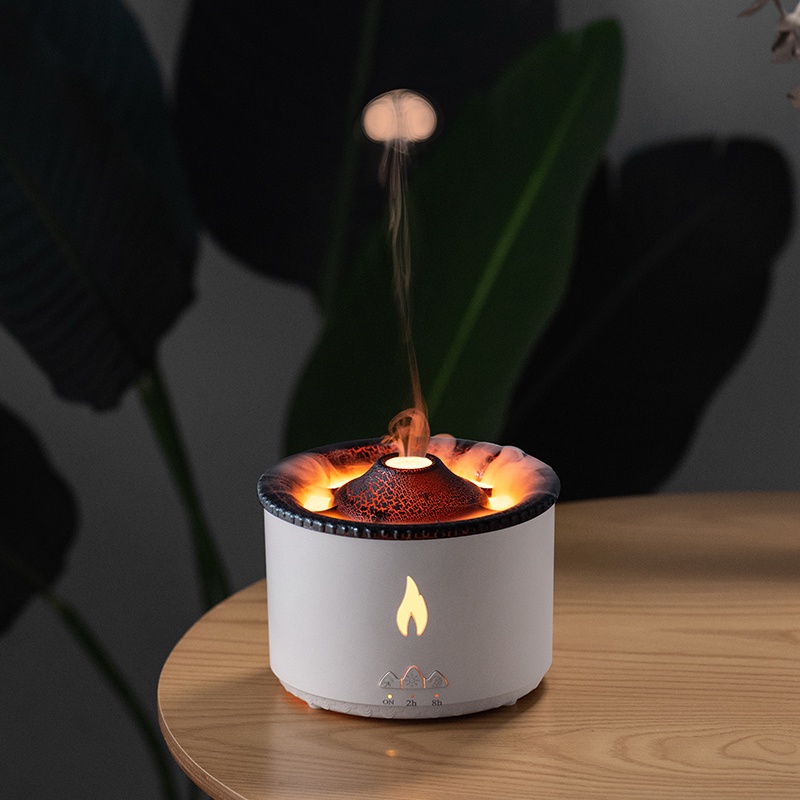 Humidifier Pelembab Udara Aromaterapi Essential Oil USB Portable 360ml Dengan Lampu Malam