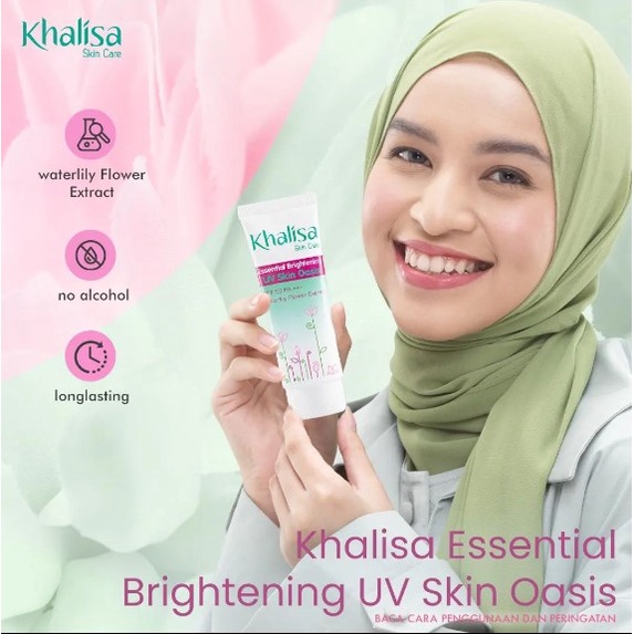 BPOM KHALISA SKIN CARE SERIES / KHALISA UV SKIN OASIS / KHALISA CLEANSER / SYE