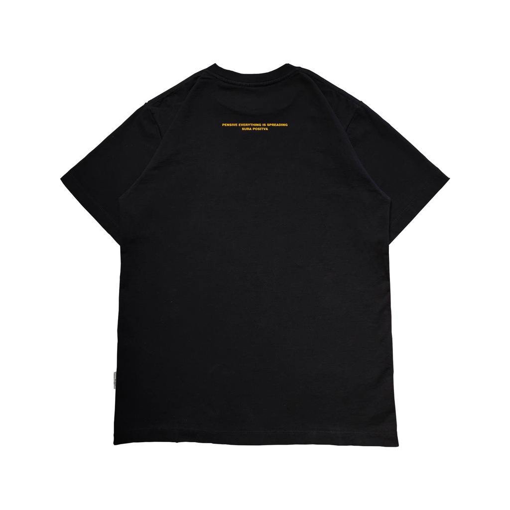 Sura Positiva - Tshirt Heavyweight Cotton (Thaya) Black