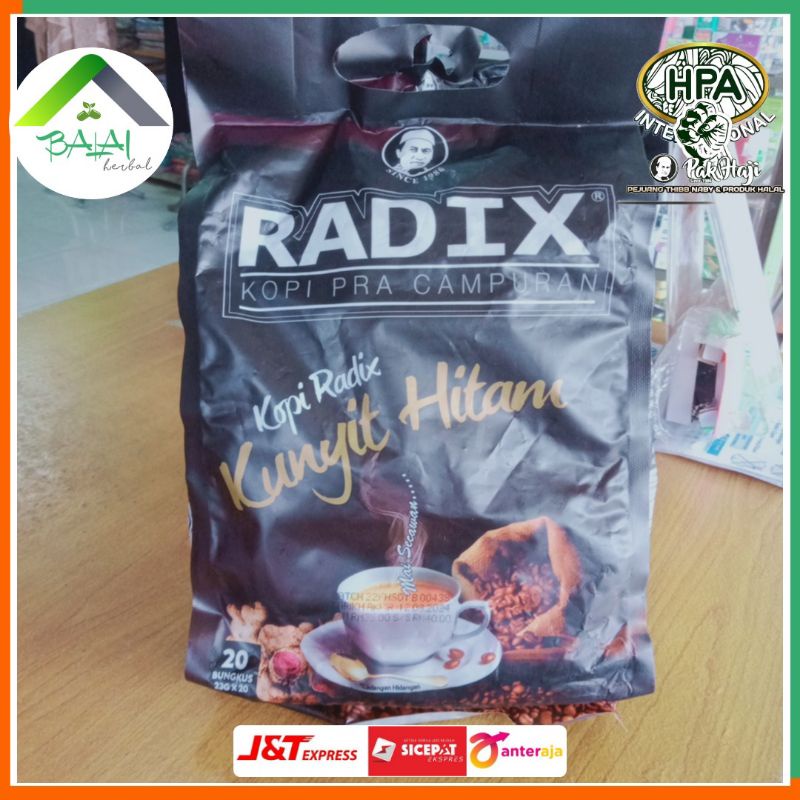 

Kopi Radix Kunyit Hitam Pak Haji HPA Internasional