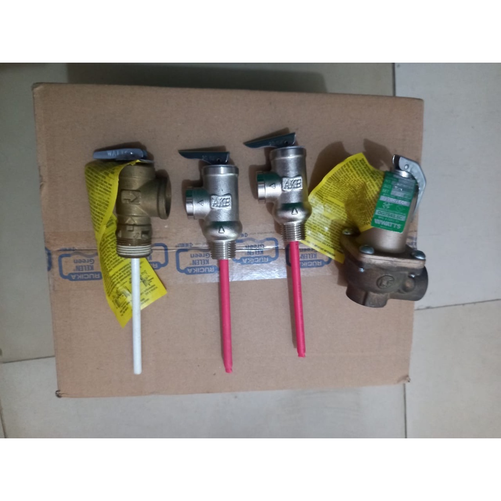 Safety Valve Wika / Solahart / Jetpump / Jet Pump / Keran Air Panas / Kran Air Panas / Safety Wika V