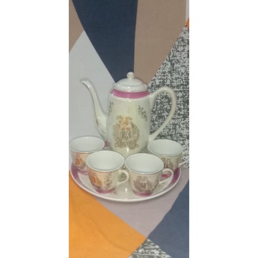 Teapot set wedding | teapot set phangteh | teapot keramik | teko klasik