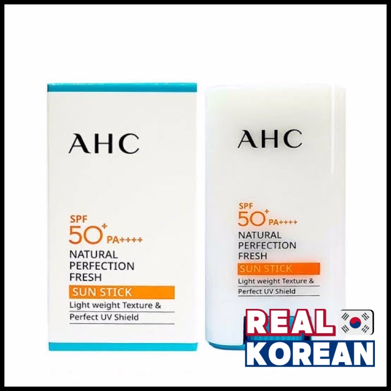 [BTS Suga's Pick] AHC Natural Perfection Fresh Sun Stick Spf 50 PA+++ (Sunscreen member BTS) 17g