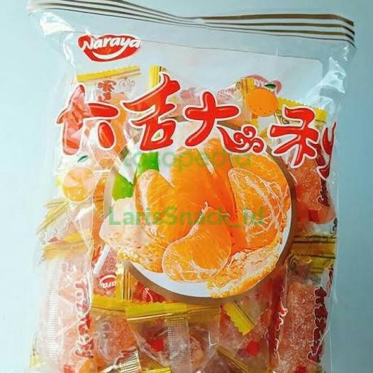 

TERLARIS JELLY JERUK 1KG / PERMEN JELI JERUK RASA MANDARIN / ORANGE JELLY CANDY /PERMEN LUNAK/PERMEN VIRAL/PERMEN MILO/PERMEN YUPI/PERMEN JADUL/PERMEN KARET