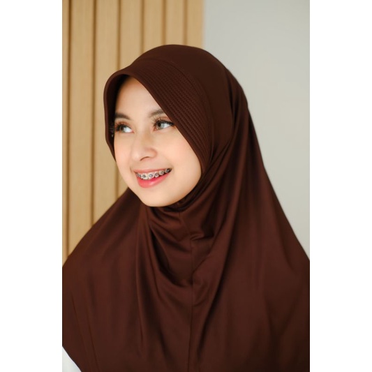 BERGO HAMIDAH PET JERSY/KERUDUNG SPORT/HIJAB OLAH RAGA/JILBAB INSTAN TERBARU