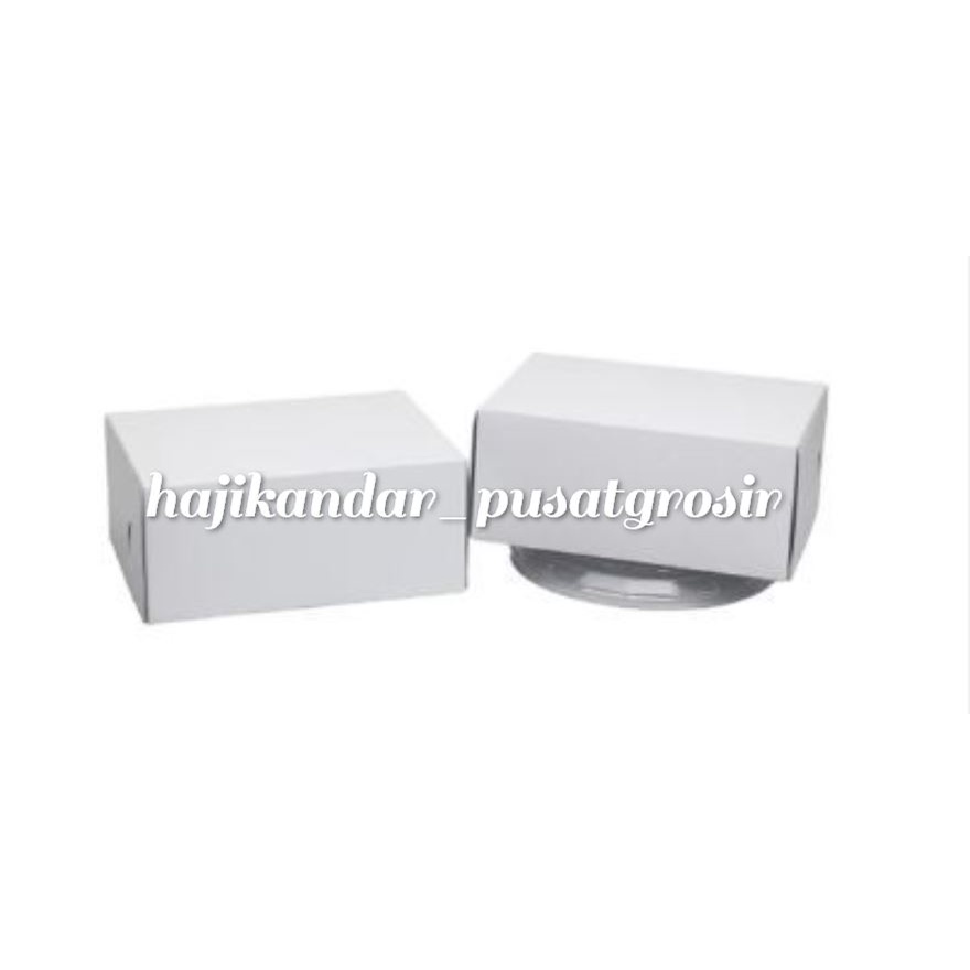 

SEDANG PROMO!!!Dus Snack/Dus Nasi Polos Warna Putih Uk. 12 x 16 x 7 COTID ( ECER/PER PCS )