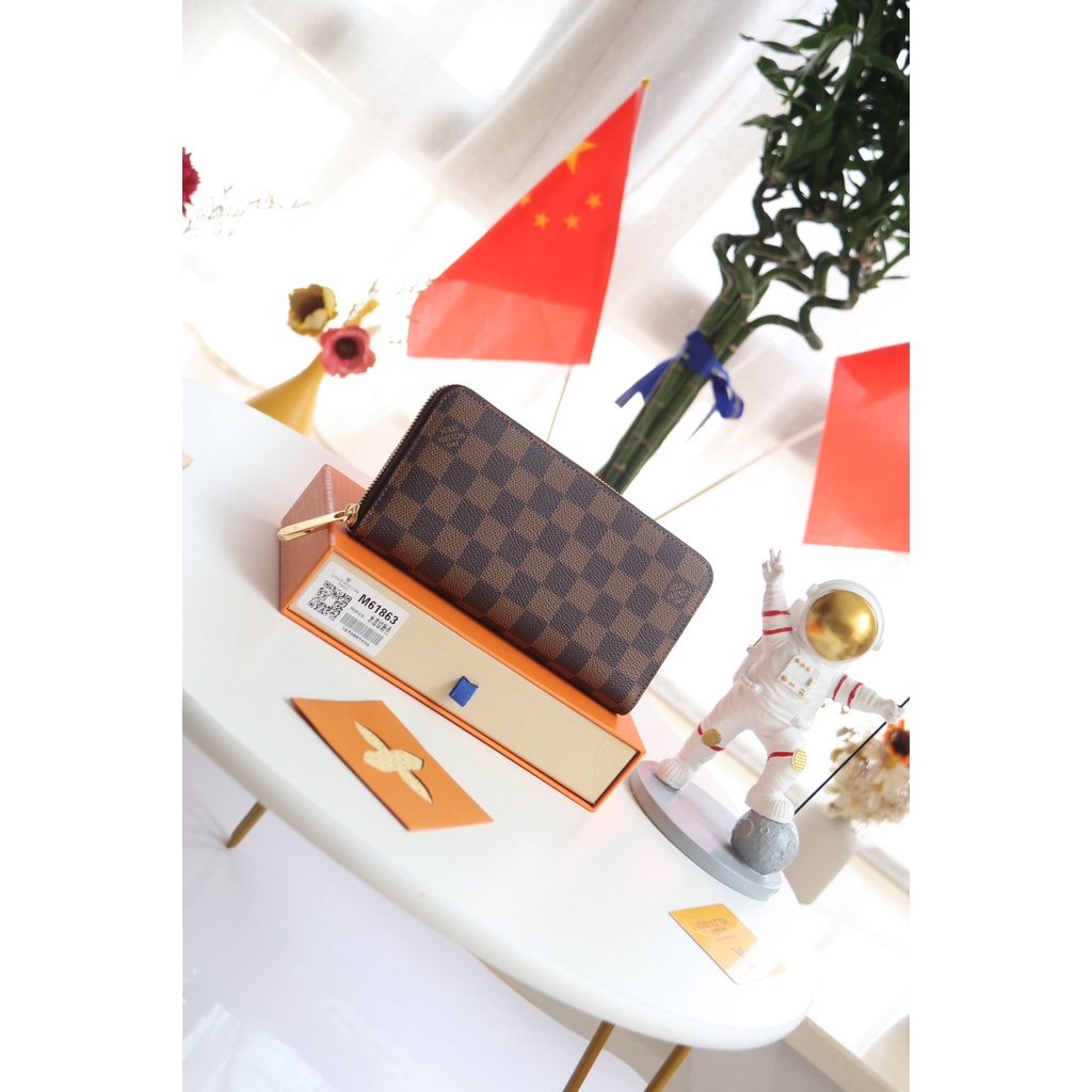 LV Top Original Zipper 12 Card New Version N60017 wallet
