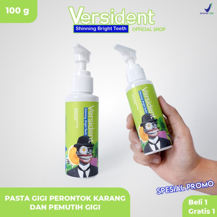 VERSIDENT, Pasta Gigi Pemutih Gigi