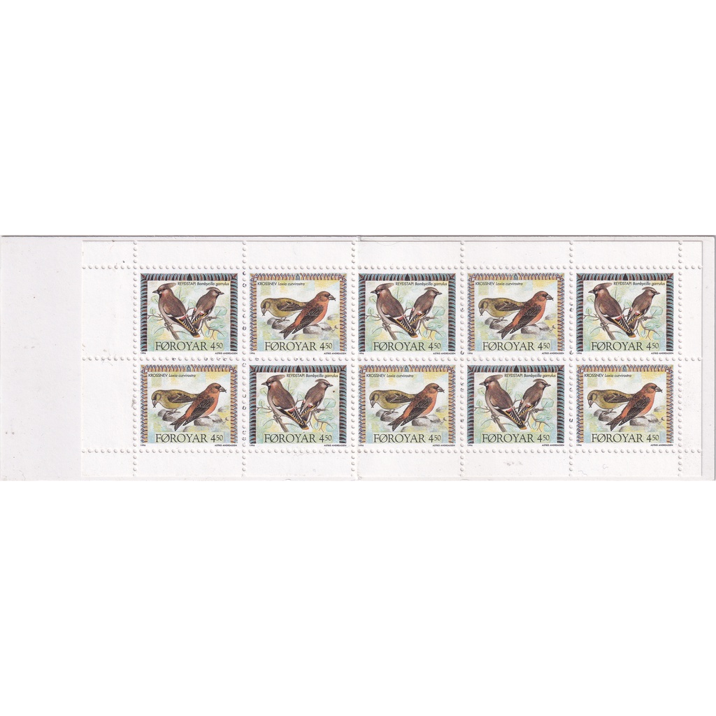 

Prangko Faroe Islands 1996 - Invasion Birds Booklet