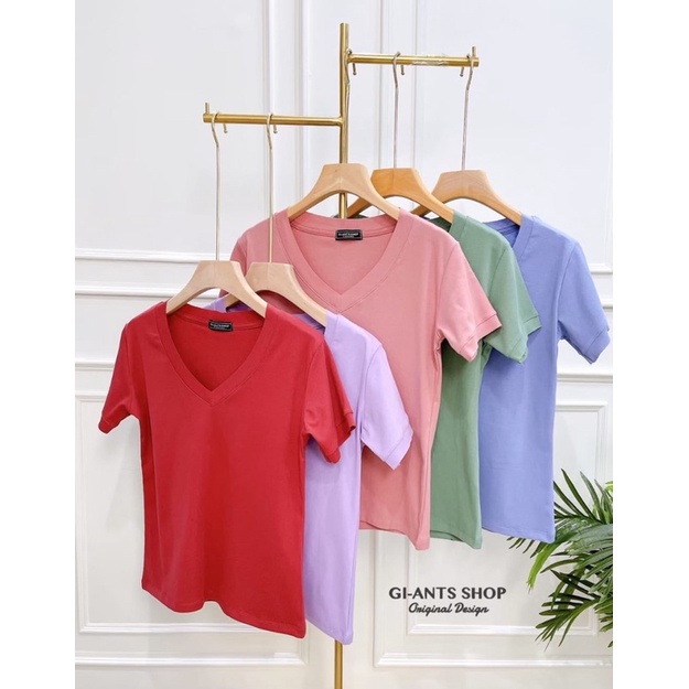 ATASAN GIANTS BASIC MODEL V NECK IMPORT BANGKOK(BJGB359)