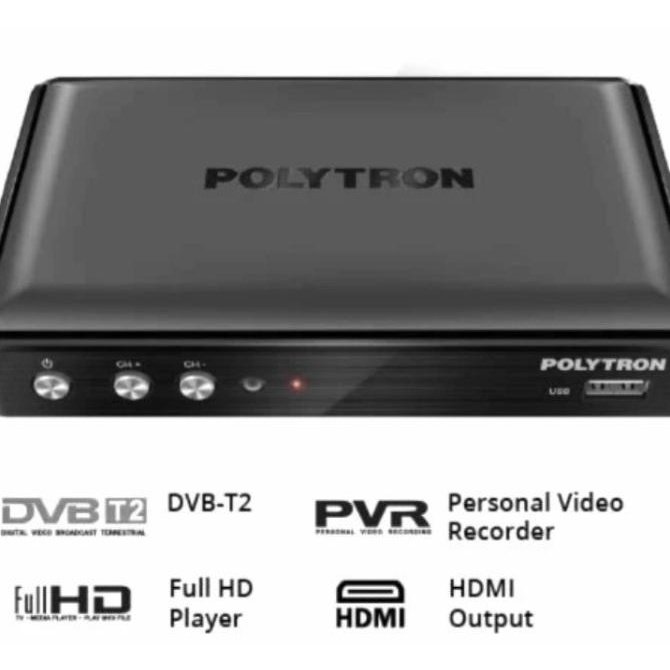 Set Top Box Polytron Dvb T2 Digital Tv Receiver