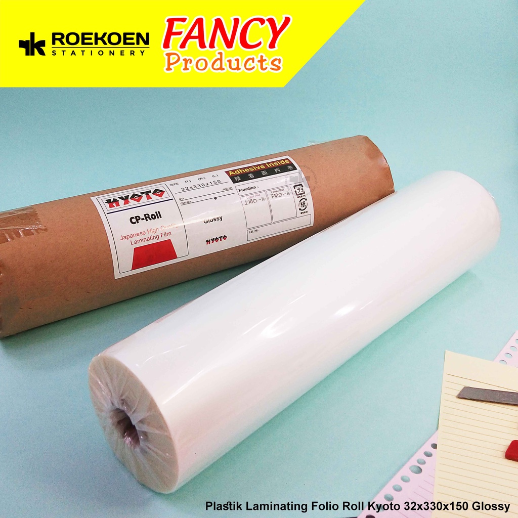 

Kyoto Plastik Laminating Rol 32x330x150 Glossy