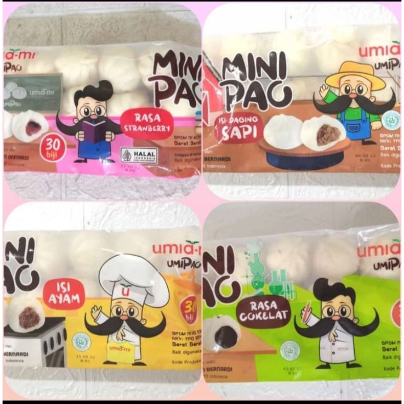 

Mini pao umami isi coklat,sapi,ayam isi 30