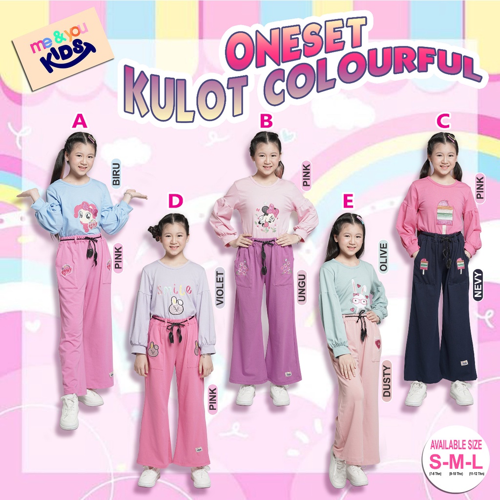 ONE SET COLOUR FULL BY ME&YOU KIDS