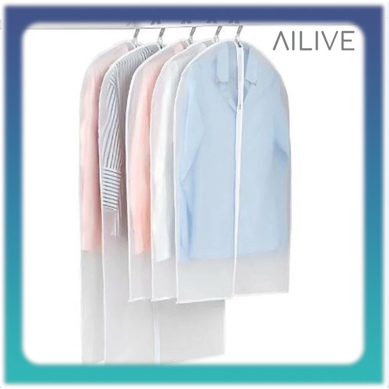 AILIVE Cover Baju Plastik Pakaian Anti Debu Dust Proof Organizer Pelindung Baju Laundry