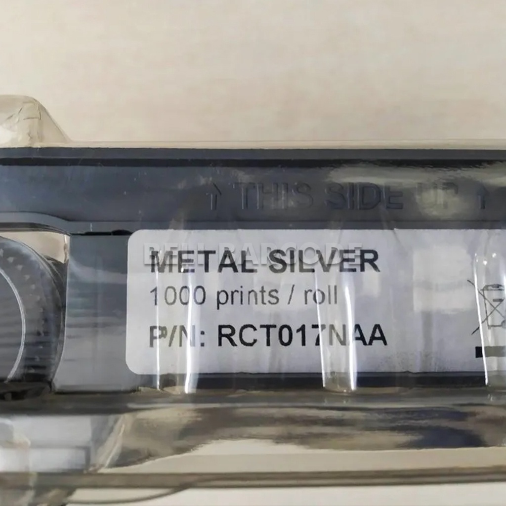Tinta Printer Evolis Primacy Metalic Silver PN: RCT017NAA Ribbon