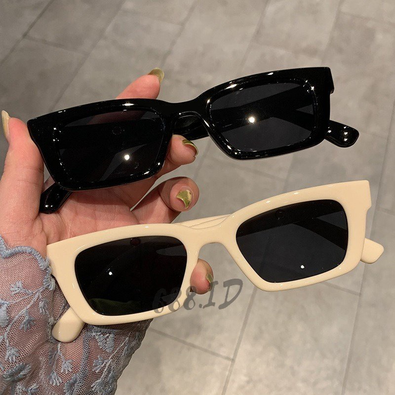 Kacamata Hitam Wanita Sunglasses Korea INS Fashion Kacamata untuk Wanita Pria Unisex Impor KM 10