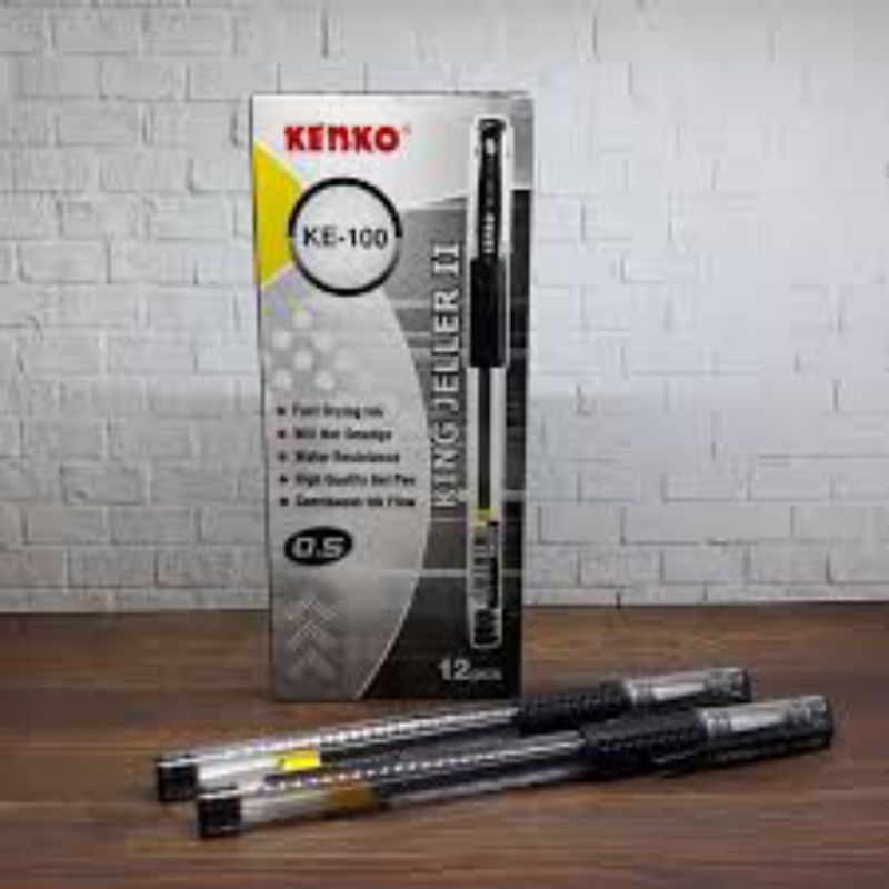 

Gel pen kenko ke-100 kingjeller 0.5mm 12pcs