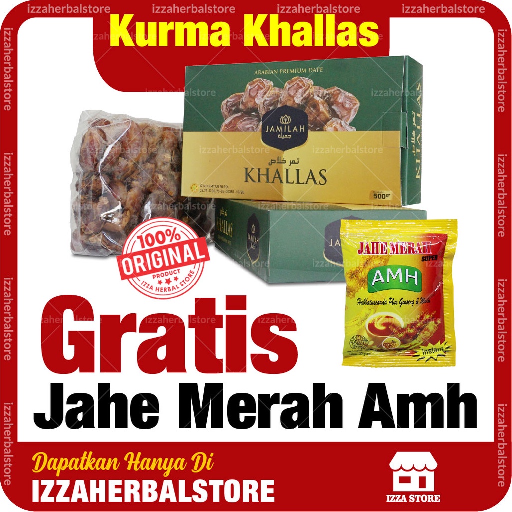 Kurma Khalas 500gr PREMIUM Asli Original Pilihan Terbaik