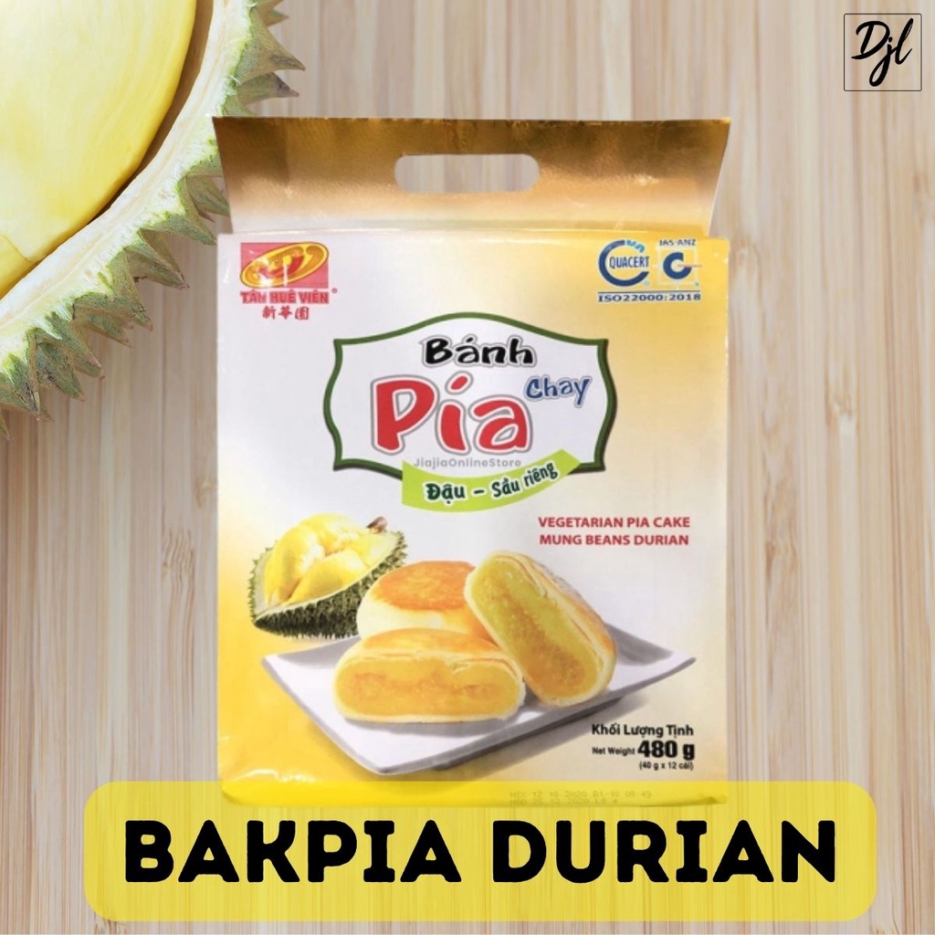 

Tan Hue Vien Banh Pia Chay Bakpia 480g 1 Pak