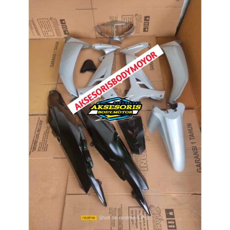 FULL BODY HALUS VEGA R NEW SILVER HITAM MURAH