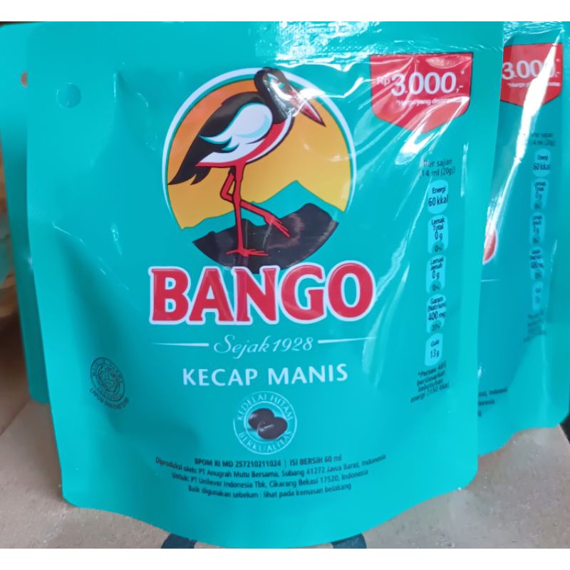 

Bango kecap manis pouch 59ml