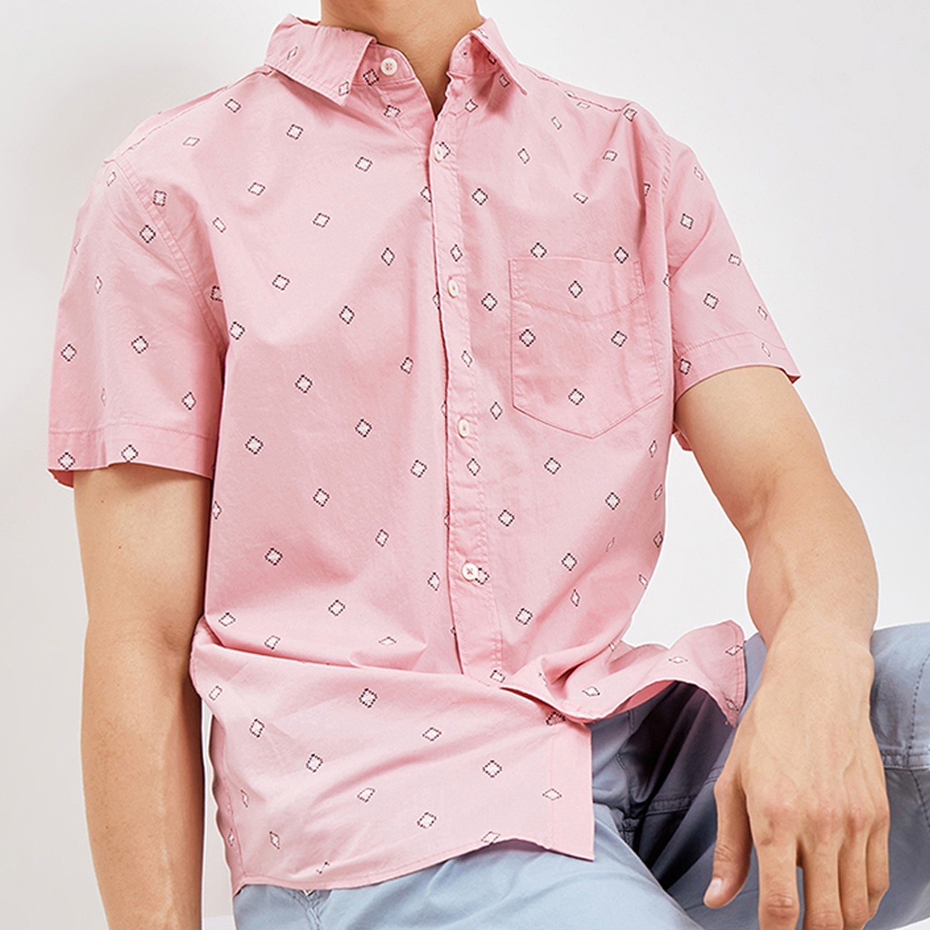 JOY SHADE Kemeja Pria Tangan Pendek AWAN by Aeropostale