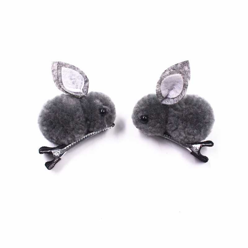 JEPITAN/PIN HAIR RAMBUT POMPOM KELINCI IMPORT