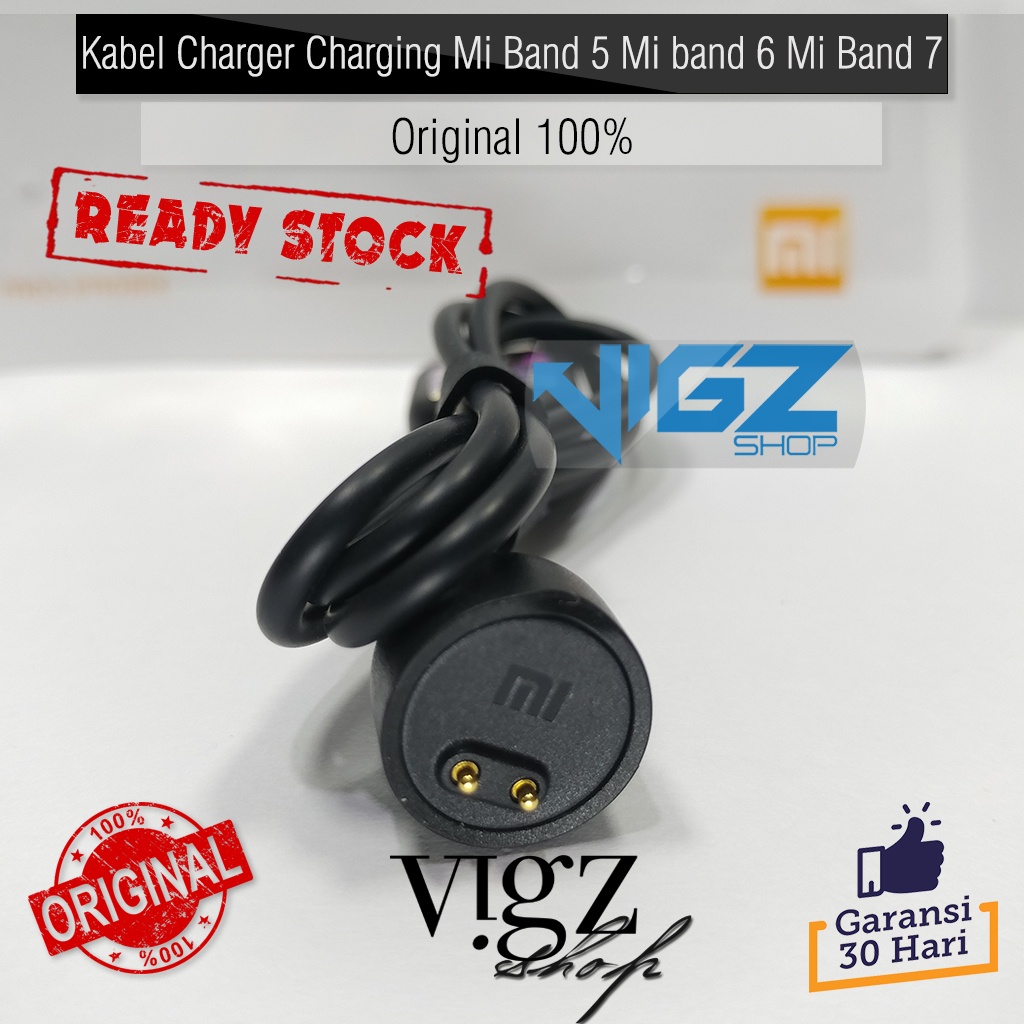 Kabel Charger Charging Mi Band 5 Mi Band 6 Mi Band 7 Original 100%