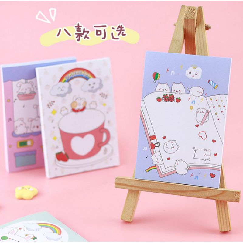 

Sticky Note/ Memo Pad cute/ Catatan Tempel Cartoon Korean