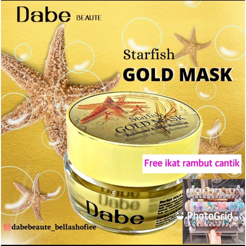 STARFISH GOLD MASK DABEBEAUTE