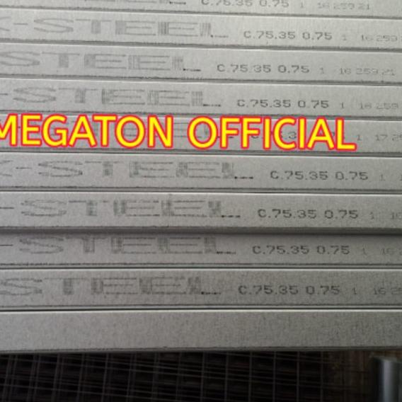 BAJA RINGAN CBM K STEEL C 75 X 0.75MM SNI X 6 M