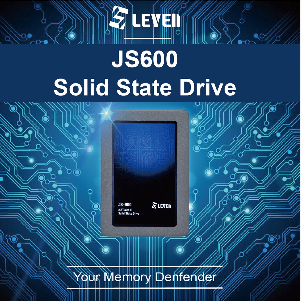 SSD LEVEN JS600 256GB 2,5&quot; SATA III - SSD 256GB