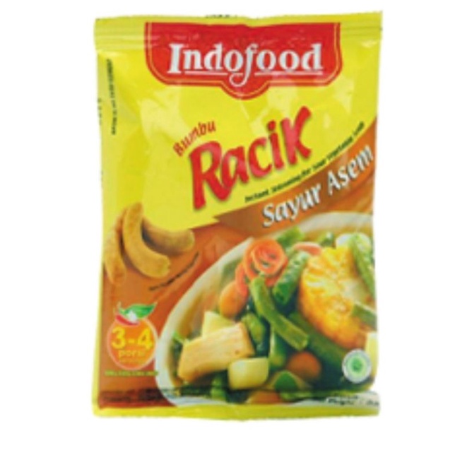 

( SATUAN ) INDOFOOD bumbu racik sayur asem 33gr isi 10 pcs