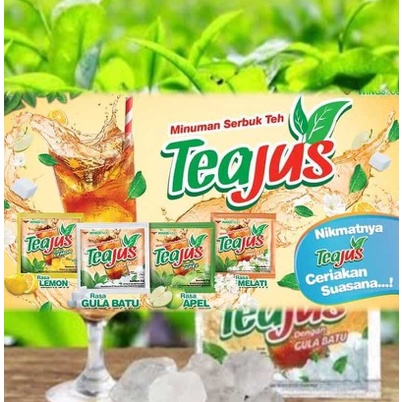 Tea Jus Varian Rasa 8Gram 1 Renceng