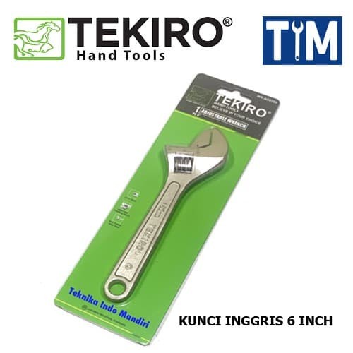 [COD] Tekiro Kunci Inggris 6 / Perlengkapan Rumah Tangga Murah / Perlengkapan Alat Pertukangan Kunci