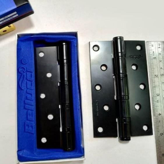 engsel pintu belluci 5" inch/ engsel blc black/ hinger/ engsel jendela