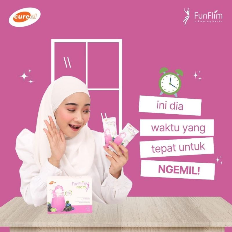 

funflim meal by Cureal/funflim meal/minuman menyehatkan/diet sehat