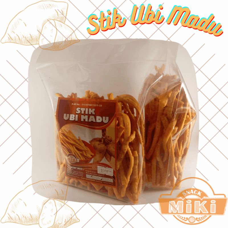 

Snack Miki Stik Ubi Madu 250 gr Gurih dan Nikmat