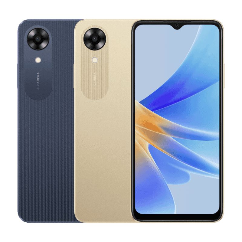 Oppo A17k - 3/64 3 GB RAM 64 GB ROM - 8MP AI Camera - 5000mAh Battery - Garansi Resmi