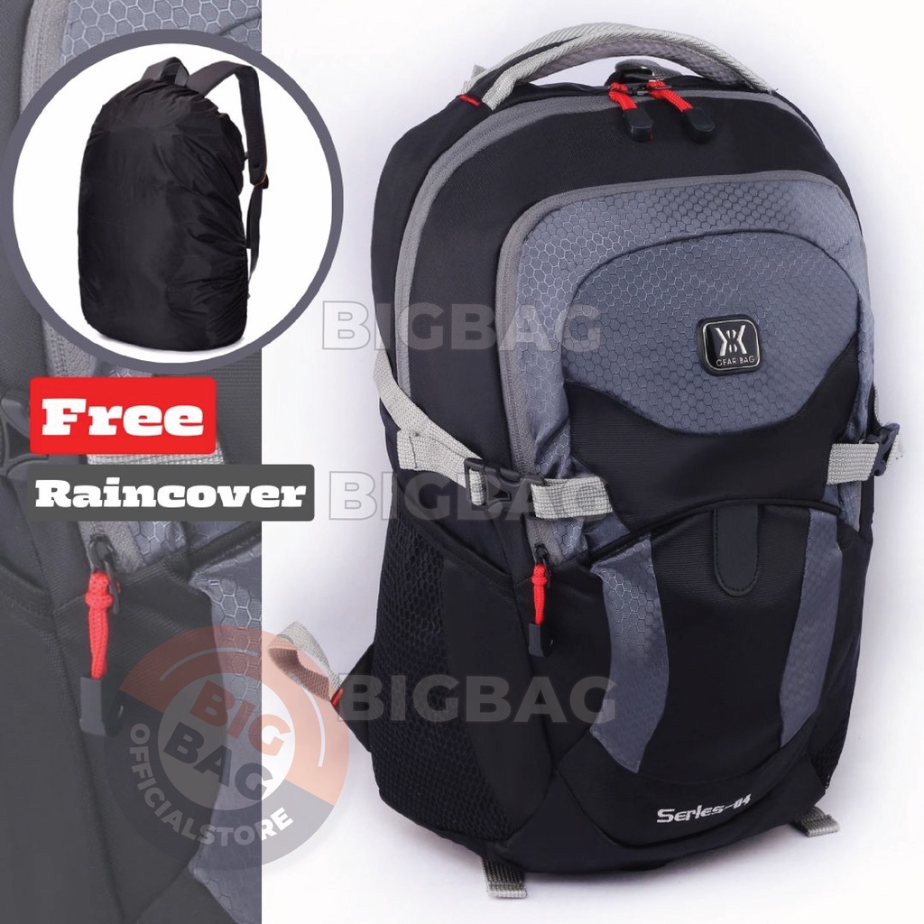 RTM - Tas Ransel Outdoor Gear Bag - Crawford Laptop Backpack 13066 + FREE Raincover