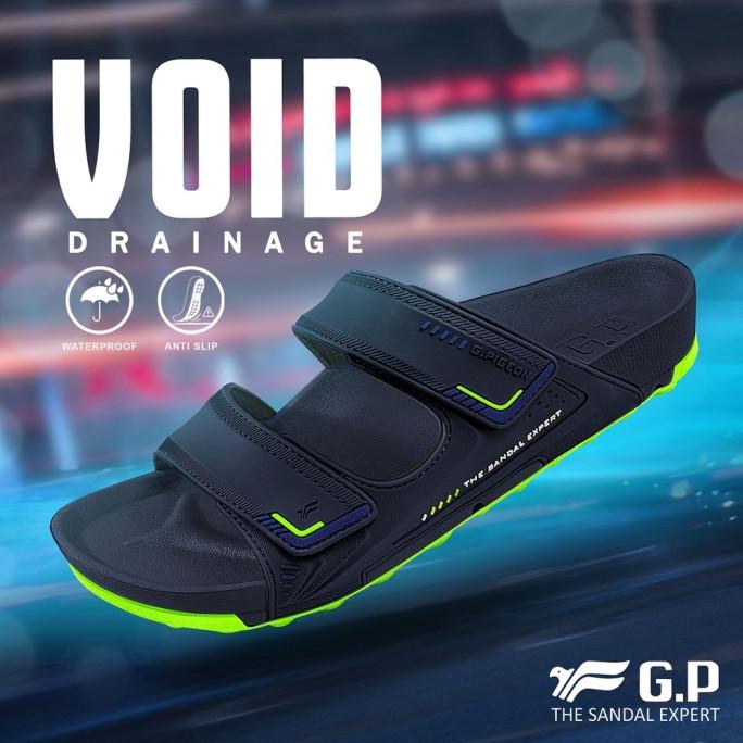 Sandal Selop Pria Gold Pigeon Drainage VOID G1545M