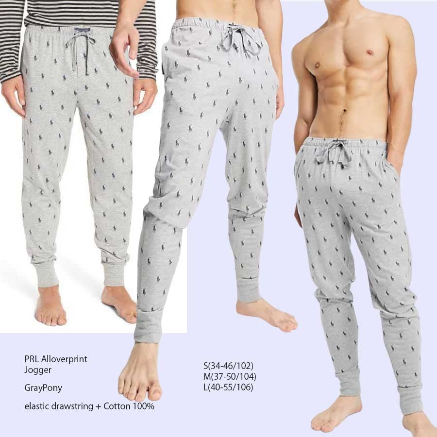 PRL ALLOVERPRINT JOGGER Celana Panjang Pria Branded